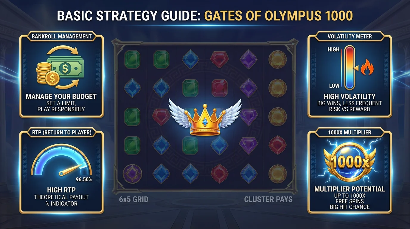 Cómo Jugar y Ganar en Gates of Olympus 1000 mid image